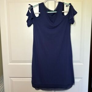 WHBM Cold-Shoulder Dress (M)